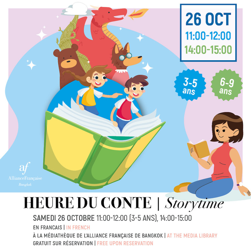 Alliance Française de Bangkok - Special Halloween Story Time