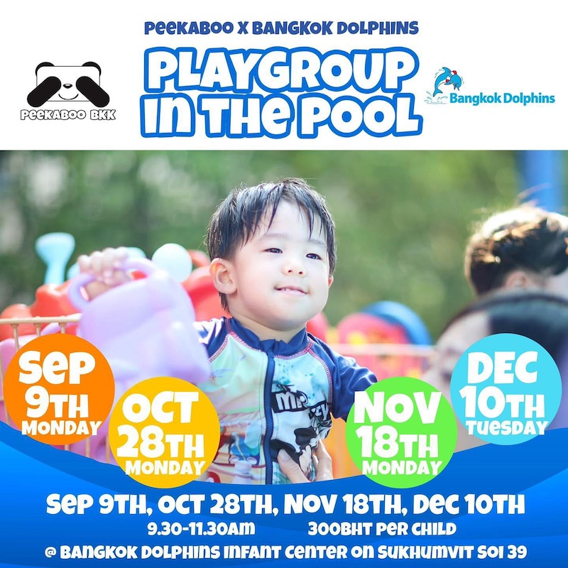 Bangkok Dolphins - Playgroup in the Pool