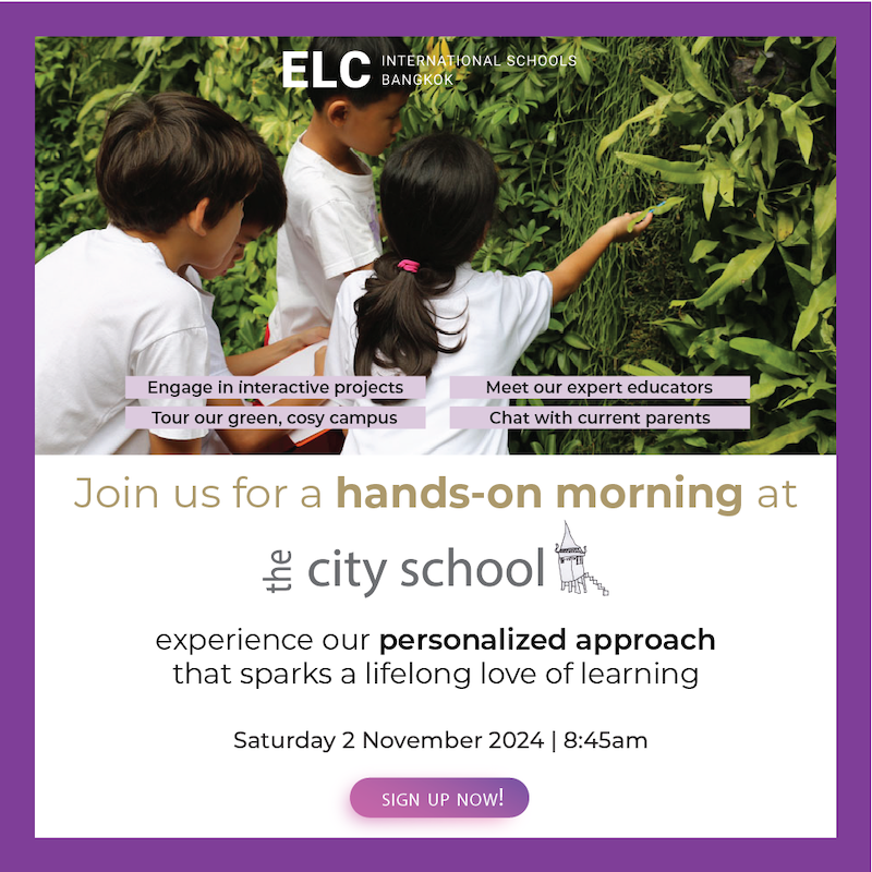 ELC Family of International Schools Bangkok - Hands-on Morning at The City School