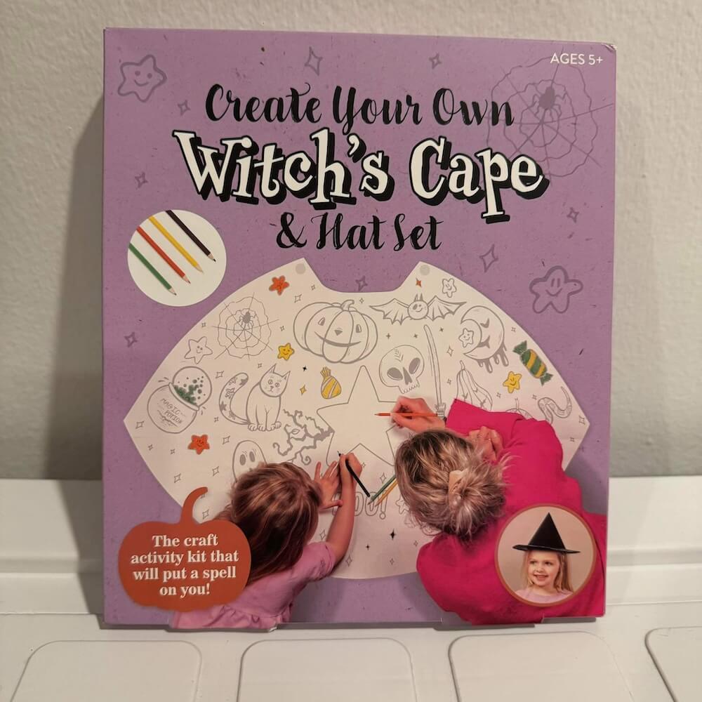 Create your own witch's cape & hat set