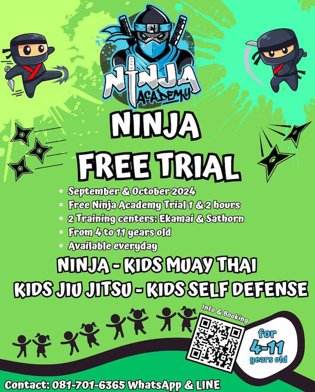 Ninja Academy Thailand - Free Trial