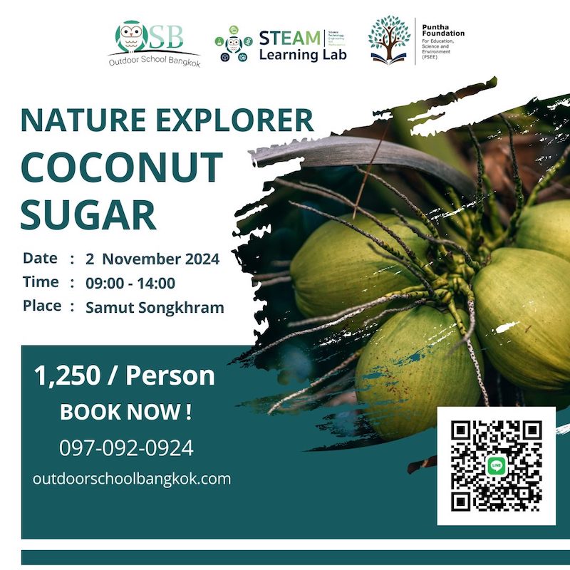 Outdoor School Bangkok - Nature Explorer Coconut Sugar