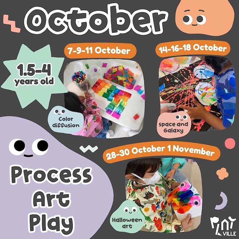 Playville - October Process Art Play