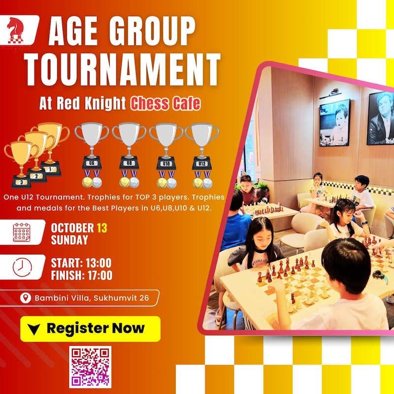 Red Knight Chess Cafe - Age Group Tournament