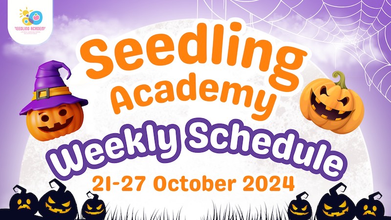 Seedling Academy - Weekly Schedule