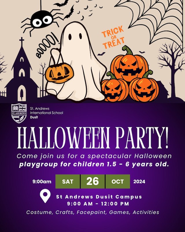 St. Andrews International School Bangkok, Dusit Campus - Halloween Party