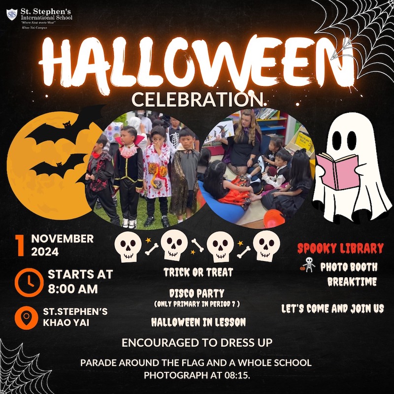 St. Stephen's International School Khao Yai - Halloween Celebration