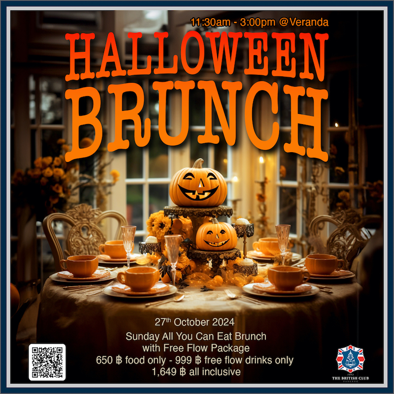 The British Club Bangkok - Halloween Brunch