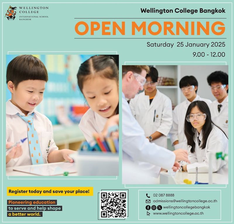 Wellington College International Bangkok - Open Morning