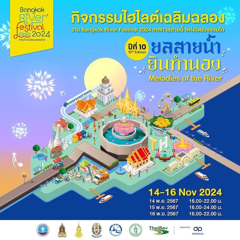 Bangkok River Festival 2024 : Melodies of the River