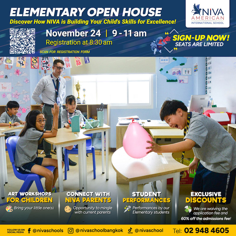 NIVA American International School Bangkok - Open House