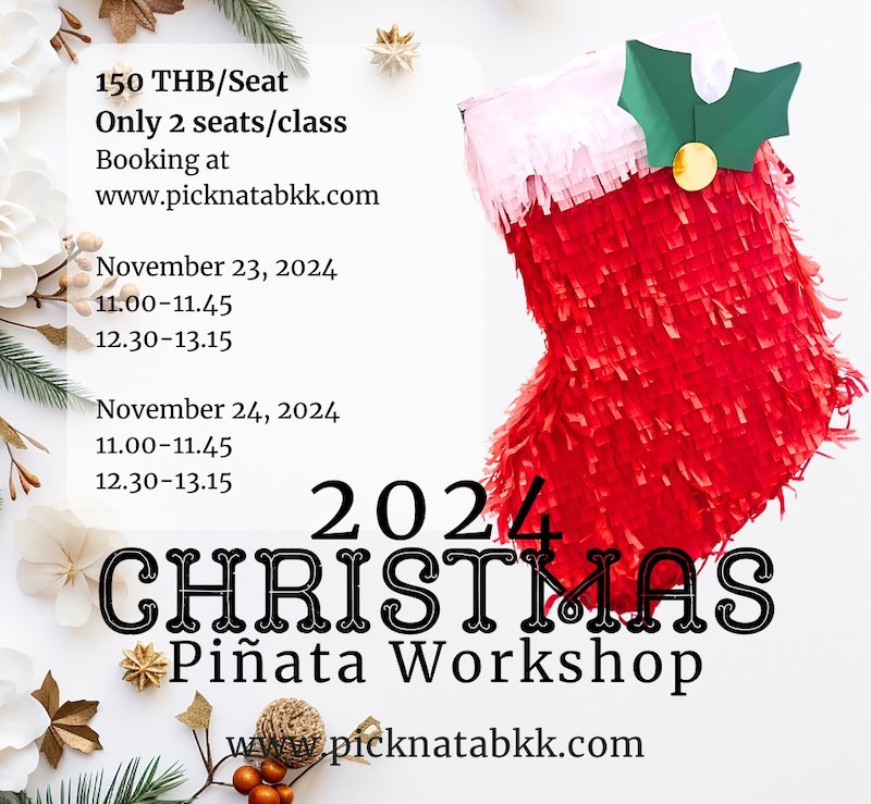 Picknata - Christmas Piñata Workshop