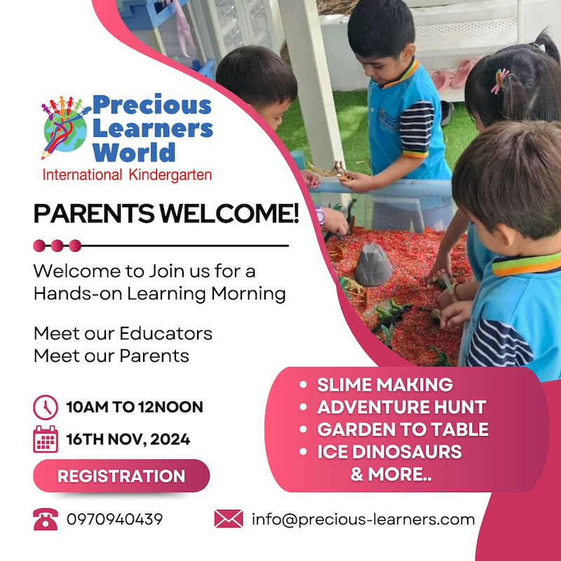 Precious Learners World - Hands-On Learning Morning