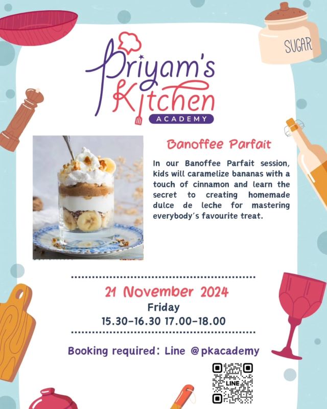 Priyam’s Kitchen for Kids - Banoffee Parfait