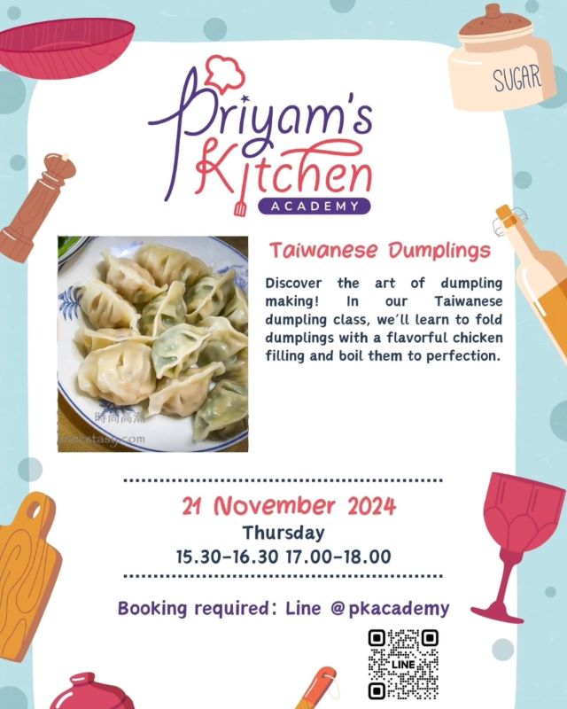 Priyam’s Kitchen for Kids - Taiwanese Dumplings