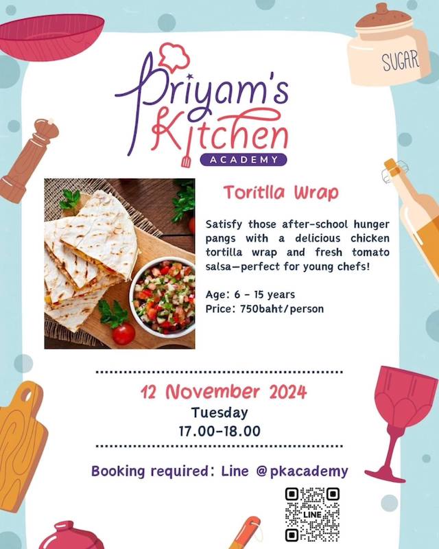 Priyam's Kitchen for Kids - Toritlla Wrap & Little Red Pinic