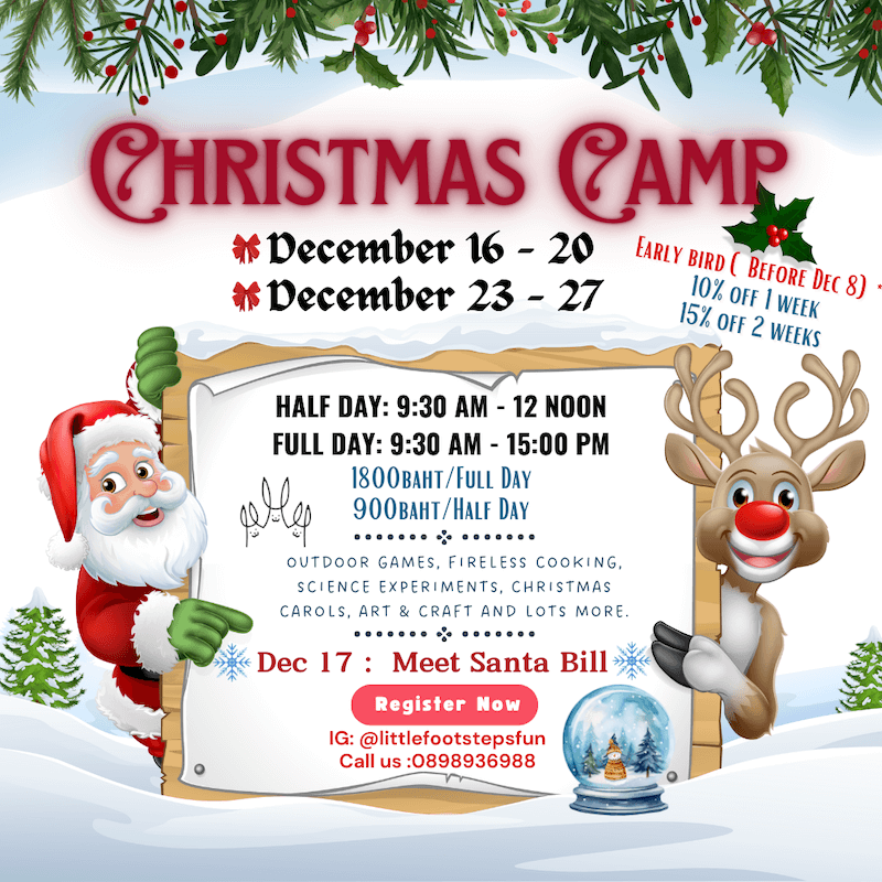 Little Footsteps - Christmas Camp