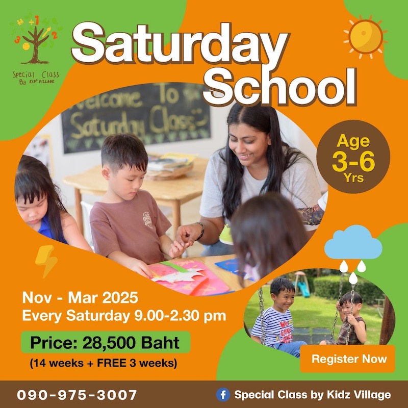 Special Class by Kidz Village - Saturday School