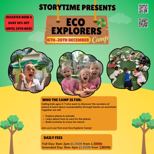 Storytime Preschool - Eco Explorers Camp