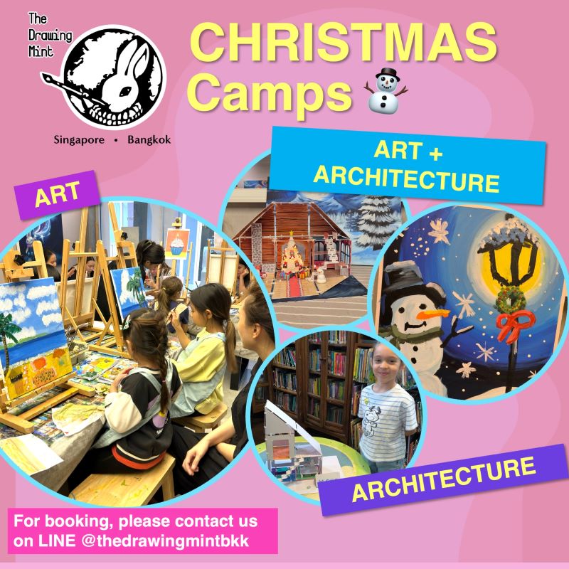 The Drawing Mint BKK - Christmas Camps