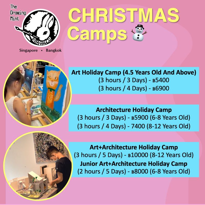 The Drawing Mint BKK - Christmas Camps