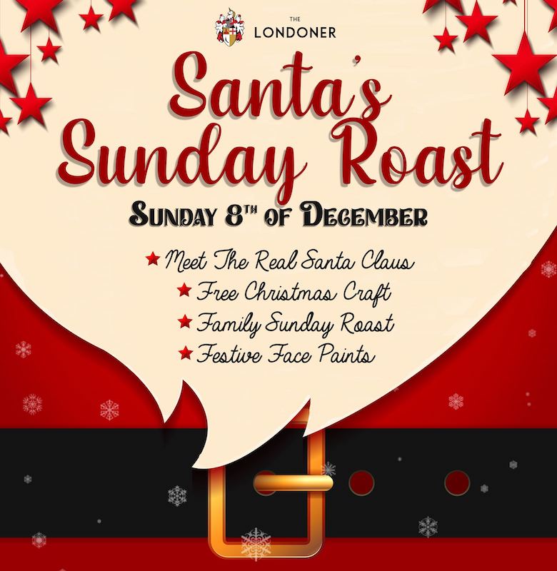 The Londoner Brew Pub - Santa's Sunday Roast