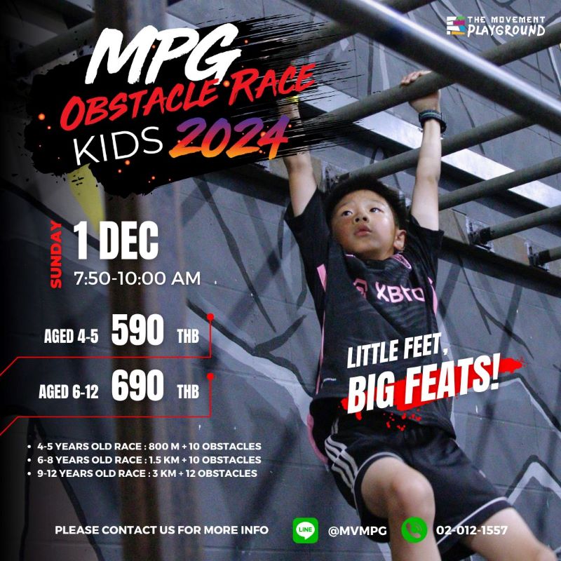 The Movement Playground - MPG Kids Obstacle Race