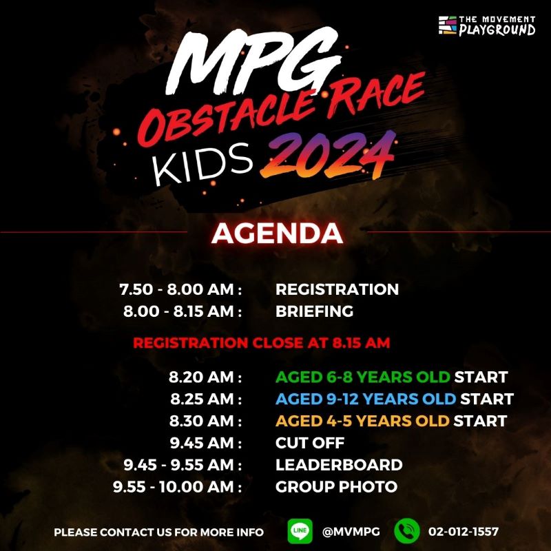 The Movement Playground - MPG Kids Obstacle Race