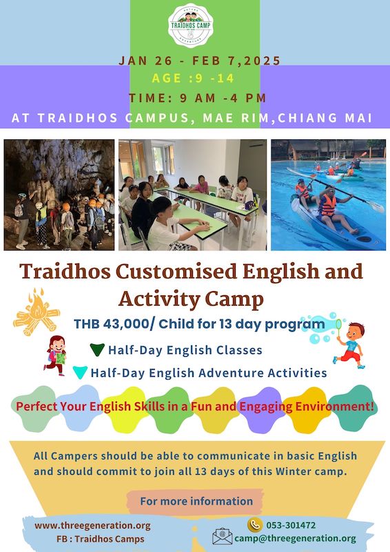 Traidhos Camps - Customised English and Activity Camp