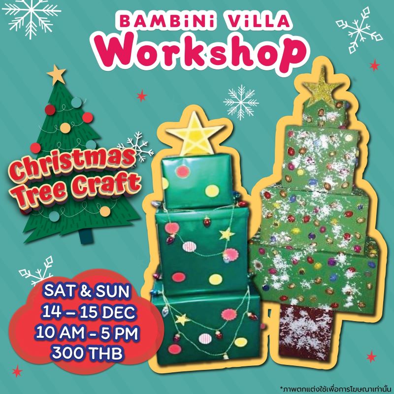 Bambini Villa - Christmas Tree Craft