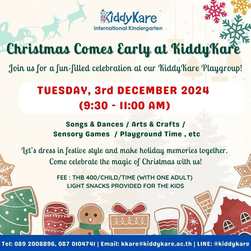 KiddyKare International Kindergarten - Christmas Playgroup