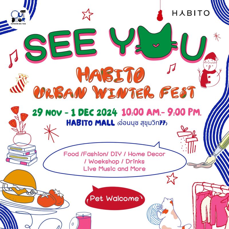 Outdoor BKK Time - HABITO Urban Winter Fest