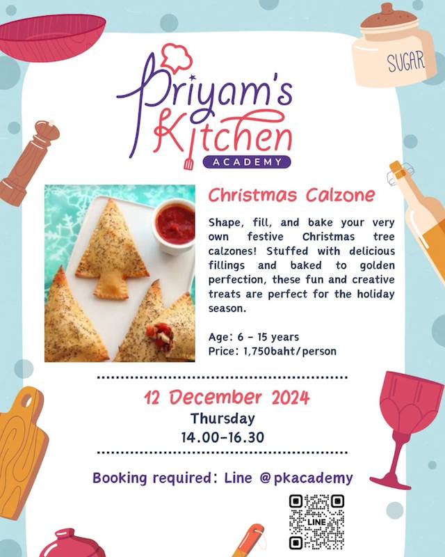 Priyam’s Kitchen for Kids – Christmas Puff Pastry & Christmas Tree Calzone