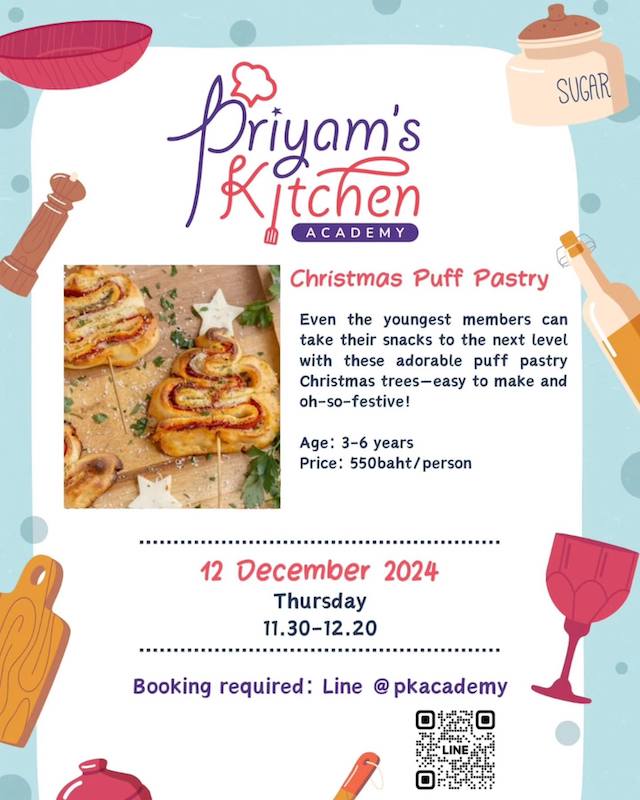 Priyam’s Kitchen for Kids – Christmas Puff Pastry & Christmas Tree Calzone