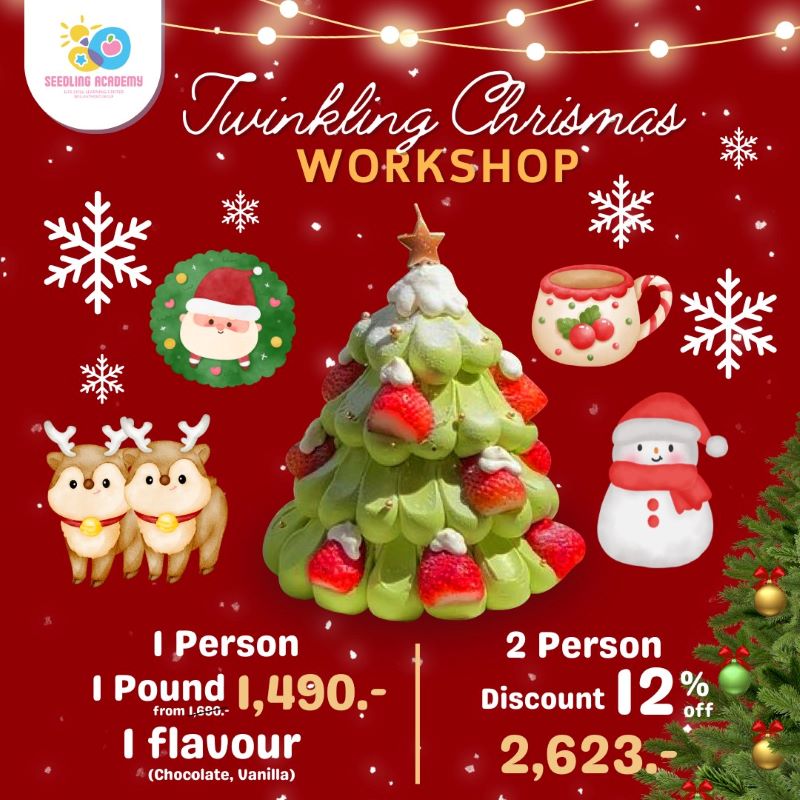 Seedling Academy - Twinkling Christmas Workshop