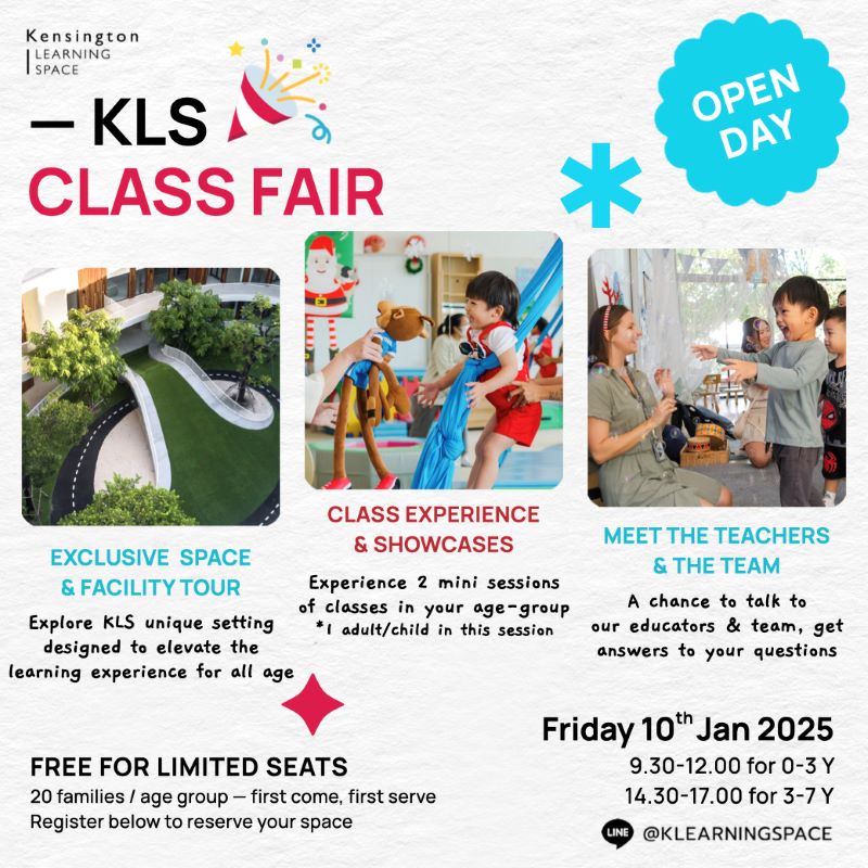 Kensington Learning Space - KLS Class Fair (Open Day)