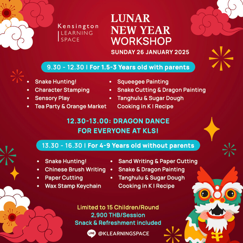 Kensington Learning Space - Lunar New Year Workshop