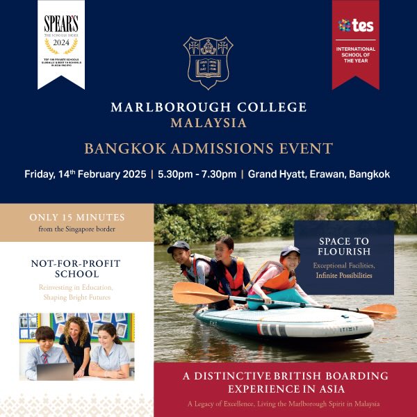 Marlborough College Malaysia - Bangkok Admissions Event