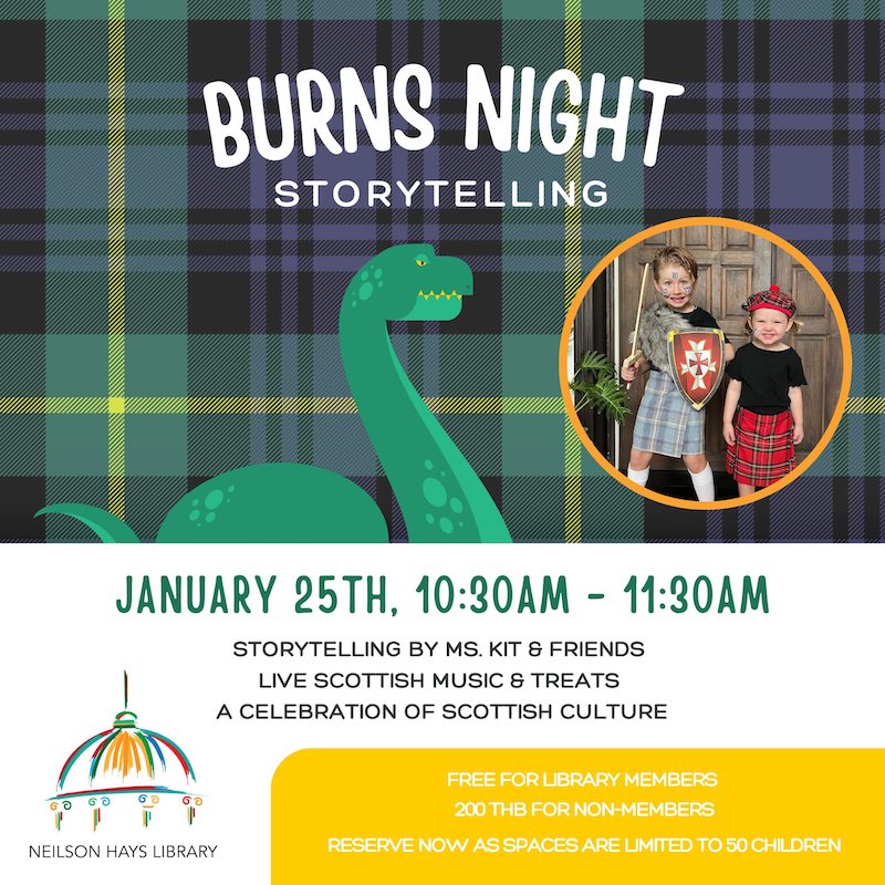 Neilson Hays Library - Burns Night Celebration