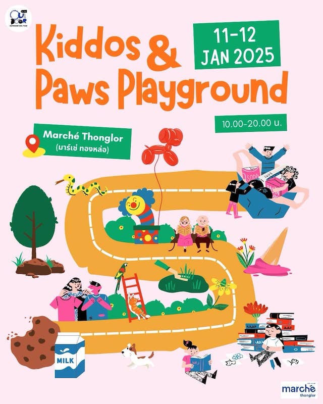 Outdoor BKK Time - Kiddos & Paws Playground