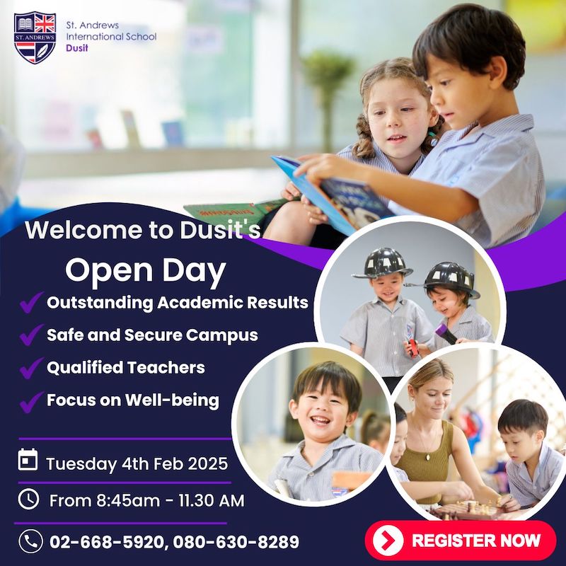 St. Andrews International School Bangkok, Dusit Campus - Open Day