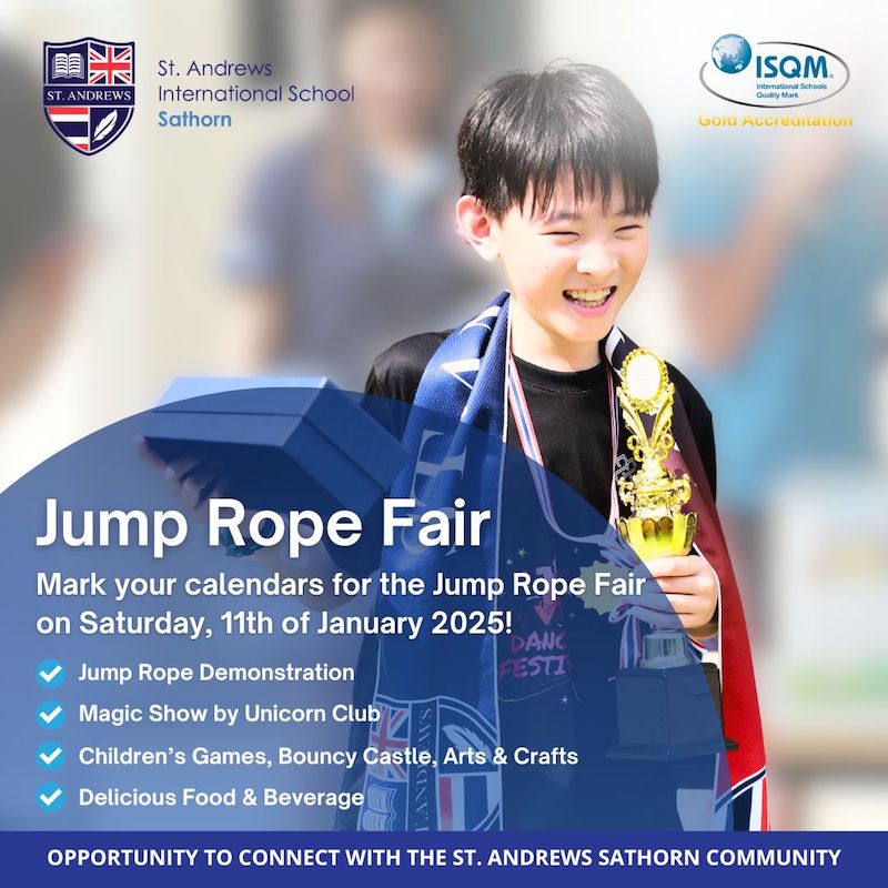 St. Andrews International School, Sathorn - Jump Rope Fair