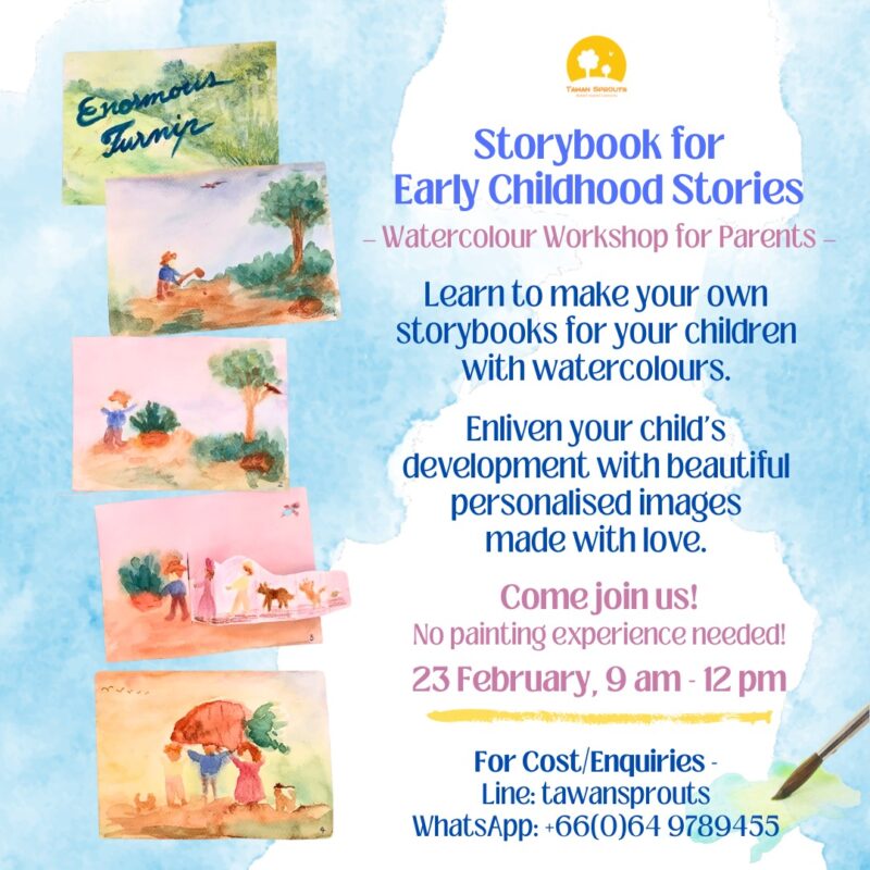 Tawan Sprouts - Watercolor Workshop for Parents