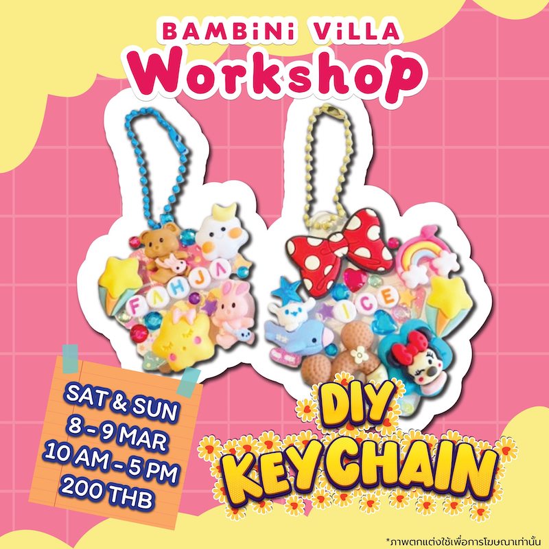 Bambini Villa - DIY Keychain