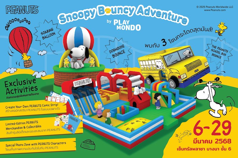 Snoopy Bouncy Adventure By Playmondo